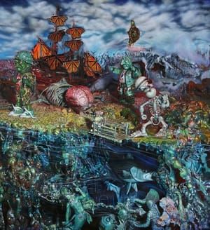 Artwork Title: Dead Popeye In Delusionville