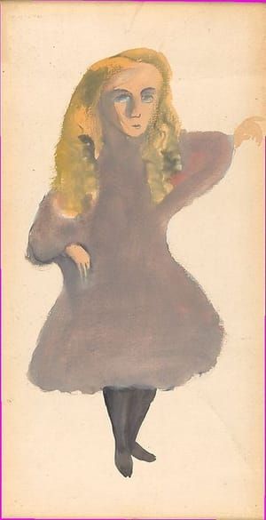 Artwork Title: Girl Standing,-30