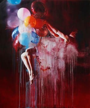 Artwork Title: Something Shiny Slips Away