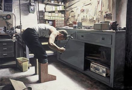 Artwork Title: In The Workshop