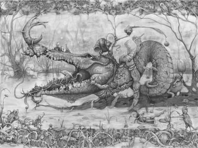 Artwork Title: Alligator