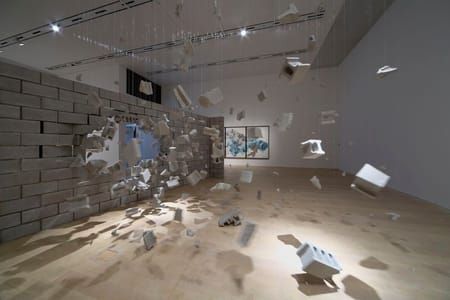 Artwork Title: Frío estudio del desastre (Frozen Study of a Disaster)