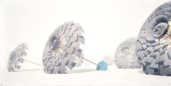 Artwork Title: Sombrillas I