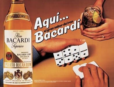 Artwork Title: Aqui Bacardi