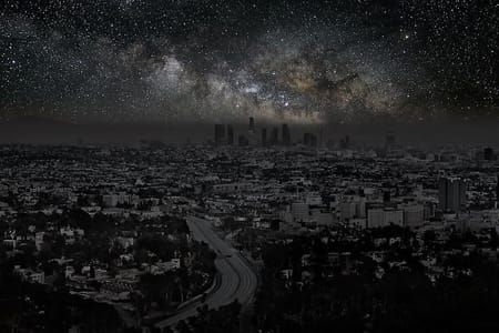 Artwork Title: Los Angeles 34° 06’ 58’’ N 2012-06-15 lst 14:52