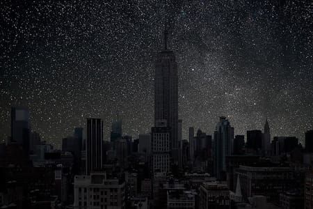 Artwork Title: New York 40° 44’ 39’’ N 2010-10-13 lst 0:04