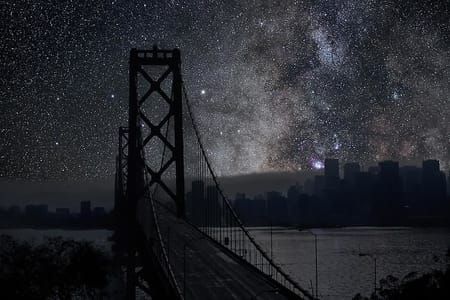 Artwork Title: San Francisco 37° 48’ 30’’ N 2010-10-09 lst 20:58