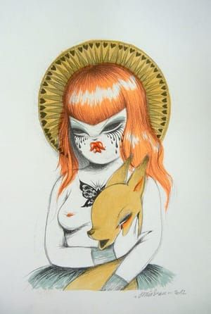 Artwork Title: Virgen