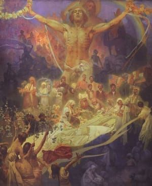 Artwork Title: Slav Epic #20 : The Apotheosis of the Slavs, Slavs for Humanity
