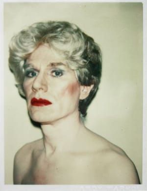 Artwork Title: Self-Portrait in Drag