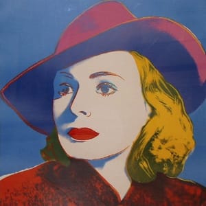 Artwork Title: Ingrid Bergman
