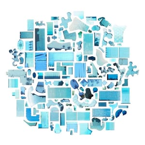 Artwork Title: 125 Swimming Pools