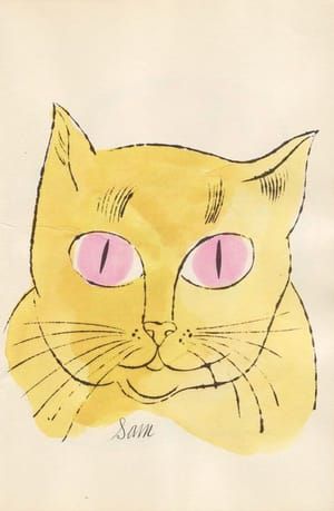 Artwork Title: Yellow Sam with Pink Eyes