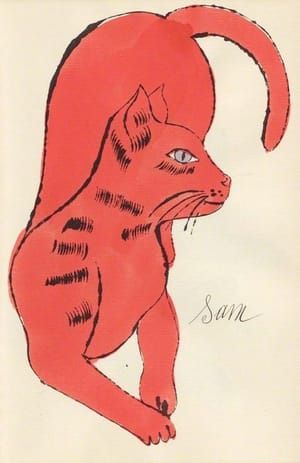 Artwork Title: (Red Sam with Purple Eyes)