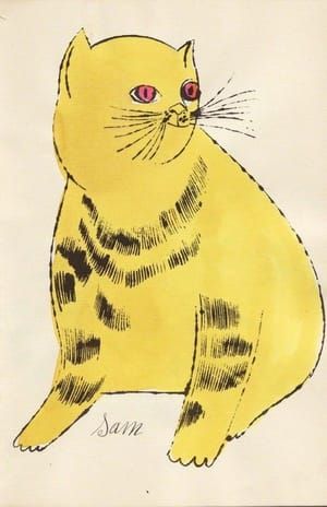 Artwork Title: (Yellow Sam with Red Eyes), ca