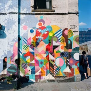 Artwork Title: Monster Island Mural
