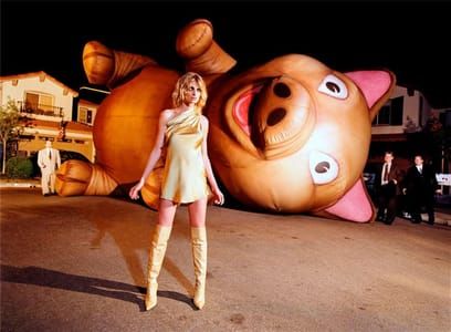 Artwork Title: The Neighbors Are Pigs