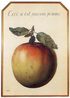 Artwork Title: This Is Not An Apple