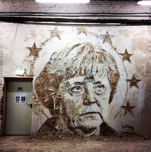 Artwork Title: Portrait Of Angela Merkel