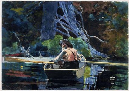 Artwork Title: The Adirondack Guide