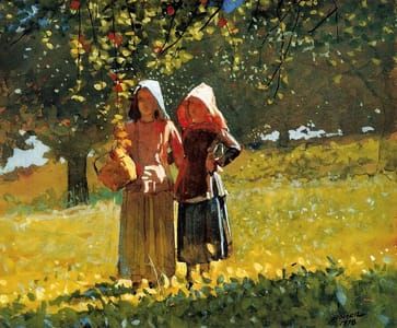Artwork Title: Apple Picking