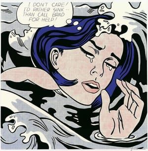 Artwork Title: Drowning Girl