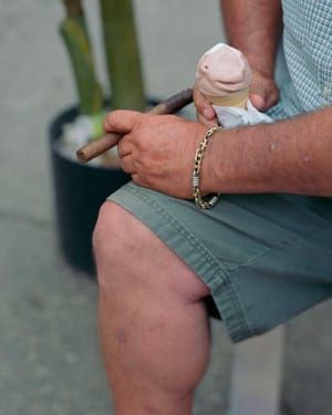 Artwork Title: The Last Days Of W - Cone, Cigar