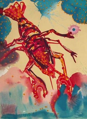 Artwork Title: Salvador Dalí Twelve Signs of the Zodiac - Cancer