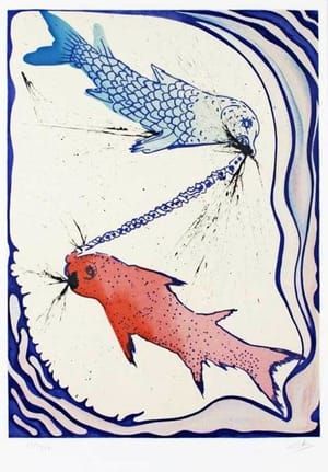 Artwork Title: Twelve Signs of the Zodiac - Pisces