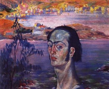 Artwork Title: Self Portrait with Raphaelesque Neck