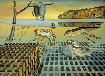 Artwork Title: The Disintegration of the Persistence of Memory
