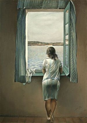 Artwork Title: Woman At The Window At Figueres