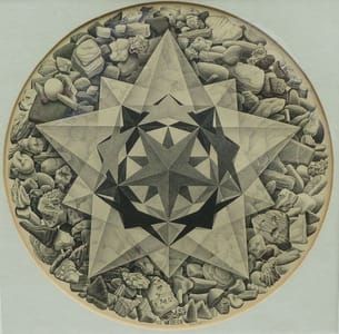 Artwork Title: Kompasroos / Order and Chaos II