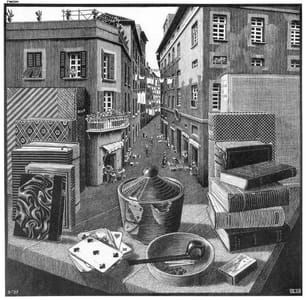 Artwork Title: Still Life and Street