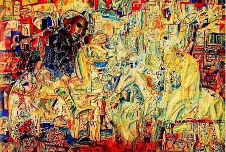 Artwork Title: Horsemen