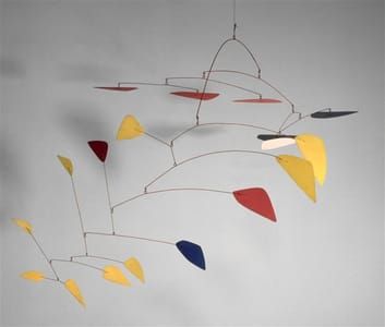 Artwork Title: Mobile On Two Planes