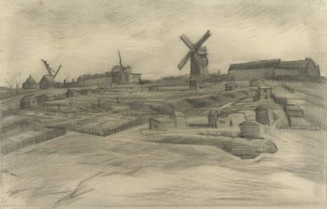 Artwork Title: The Hill of Montmartre