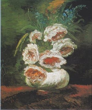 Artwork Title: Vase of Peonies