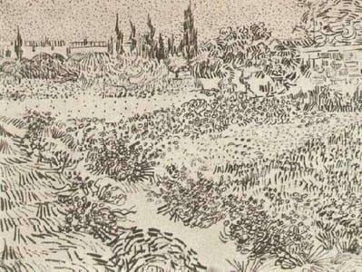 Artwork Title: Garden with Flowers