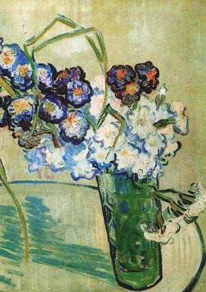 Artwork Title: Glass with Carnations