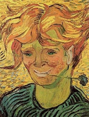 Artwork Title: Young Man with Cornflower