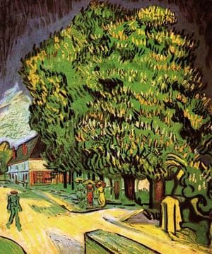 Artwork Title: Chestnut Trees in Blossom