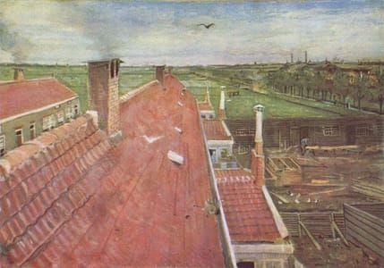 Artwork Title: Rooftops