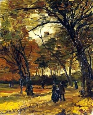 Artwork Title: In the bois de Boulogne