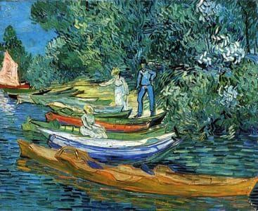 Artwork Title: Bank of the Oise at Auvers