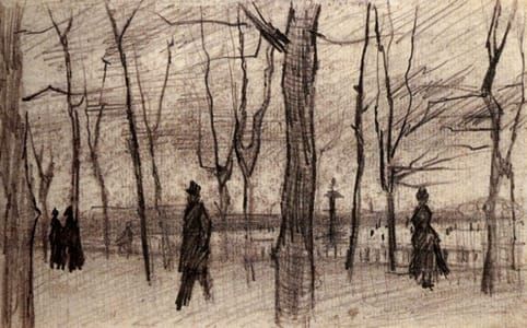 Artwork Title: Luxembourg Garden in Paris