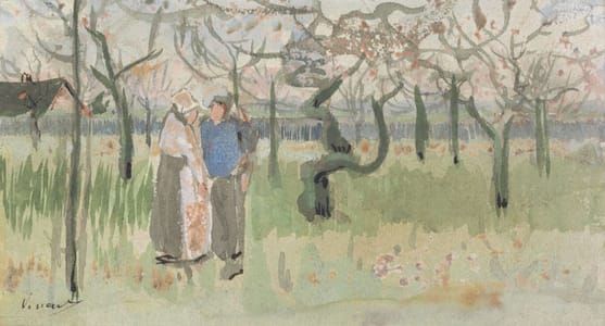 Artwork Title: Orchard in Blossom: Spring