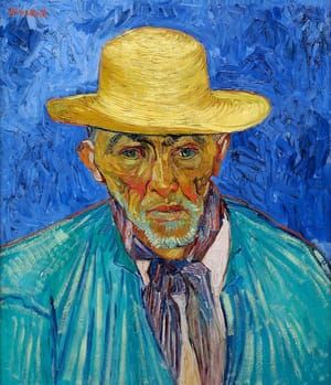 Artwork Title: Portrait Of Patience Escalier, Shepherd In Provence 1888