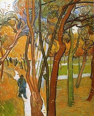 Artwork Title: The Walk - Falling Leaves