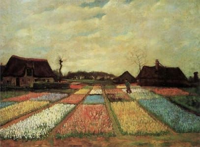 Artwork Title: Flower Beds in Holland